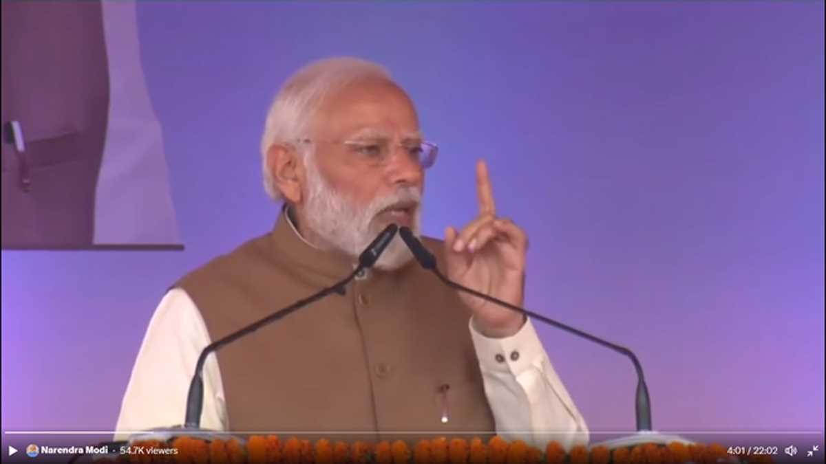 कांग्रेस ने वोट बैंक के तुष्टिकरण, भाजपा ने देशवासियों की संतुष्टिकरण पर ध्यान दिया : मोदी